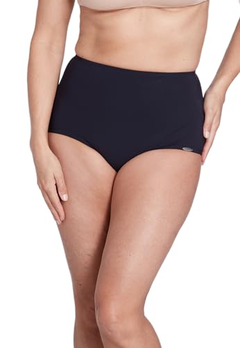 Sunflair Mix&Match Hose Bikini-Hose High Waist - Figurbetonter Schnitt und hoher klassischer breiter Slip mit hohem Bund in Unifarben - zeitlos & modern von Sunflair
