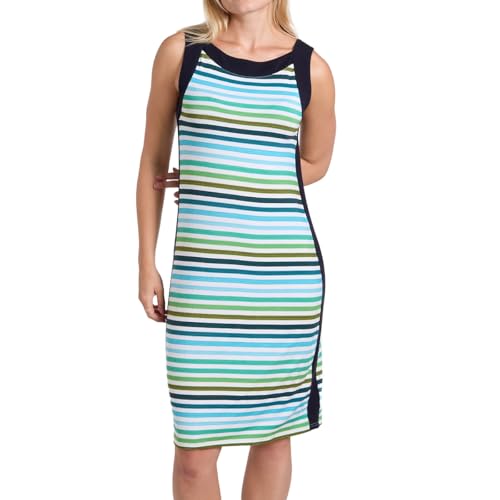 Sunflair ärmelloses Strandkleid nachtbau/türkis 40 von Sunflair