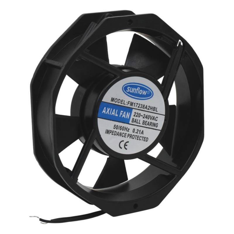 Sunflow FM17238A2HBL Lüfter Axial Fan 230 VAC 0.21A 150 x 174 x 44 mm Sunflow FM17238A2HBL Lüfter Axial Fan 230 VAC 0.21A 150 x 174 x 44 mm von Sunflow