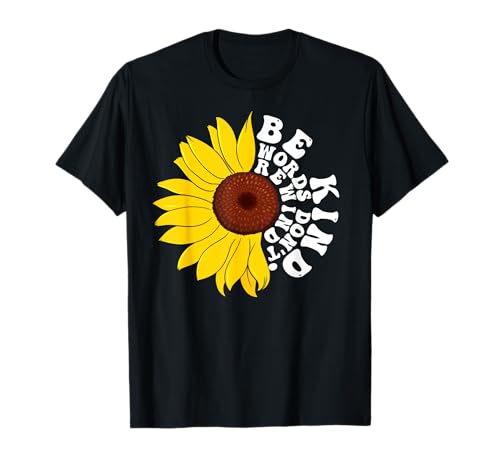 Unity Day Sunflower Sei nett Words Don't Rewind Kids T-Shirt Unity Day Sunflower Sei nett Words Don't Rewind Kids T-Shirt von Sunflower Be Kind Words Don't Rewind Unity Apparel