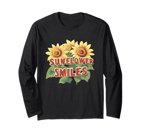 Pretty Smiles Sonnenblumen-Kostüm für Erwachsene und Kinder Langarmshirt Pretty Smiles Sonnenblumen-Kostüm für Erwachsene und Kinder Langarmshirt von Sunflower Outfit