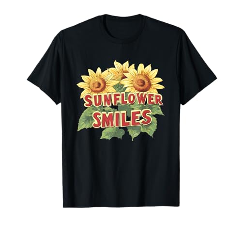 Pretty Smiles Sonnenblumen-Kostüm für Erwachsene und Kinder T-Shirt Pretty Smiles Sonnenblumen-Kostüm für Erwachsene und Kinder T-Shirt von Sunflower Outfit