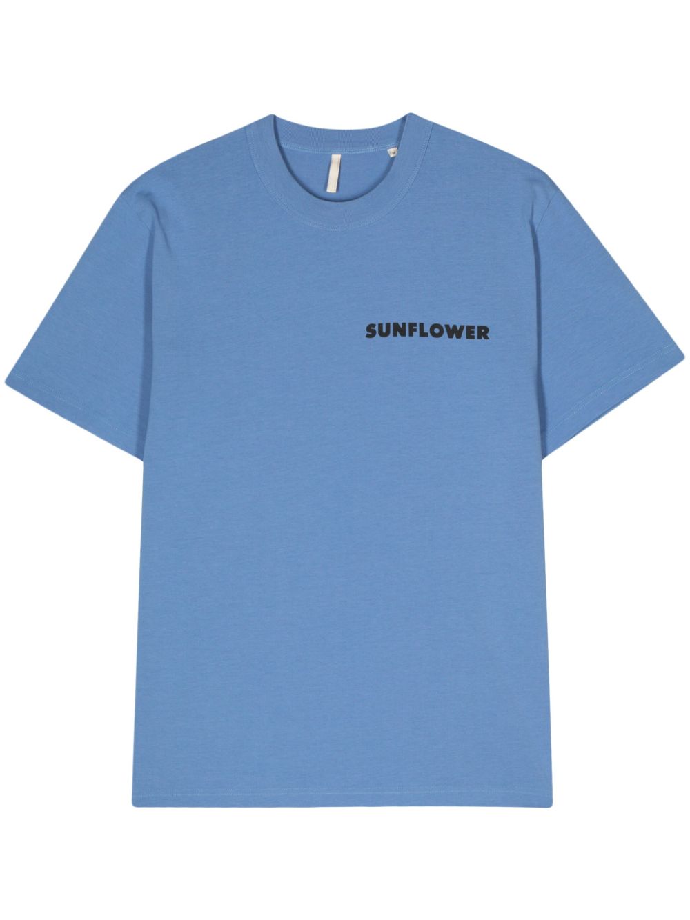 Sunflower Master T-Shirt mit Logo-Print - Blau von Sunflower