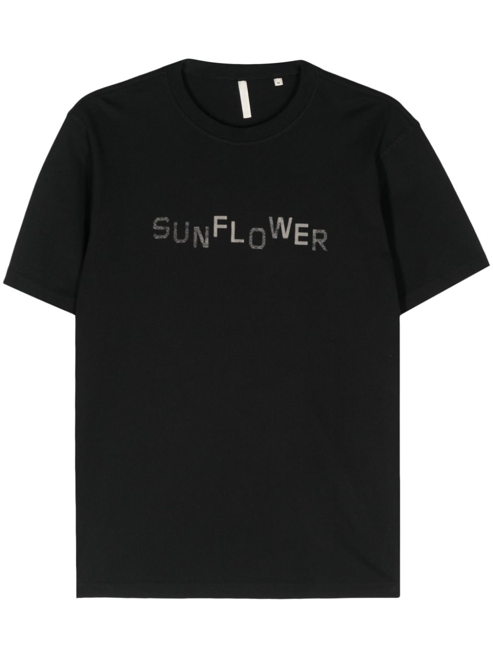 Sunflower T-Shirt mit Logo-Print - Schwarz von Sunflower