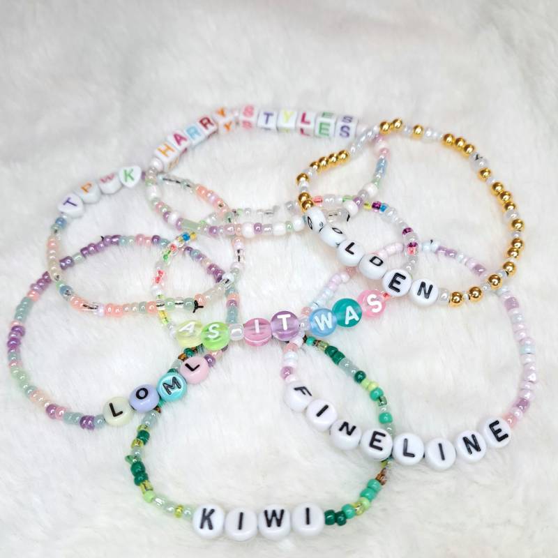 Harry Styles Armbänder, Love On Tour, Bracelets, Merch von SunflowerBeadsDE
