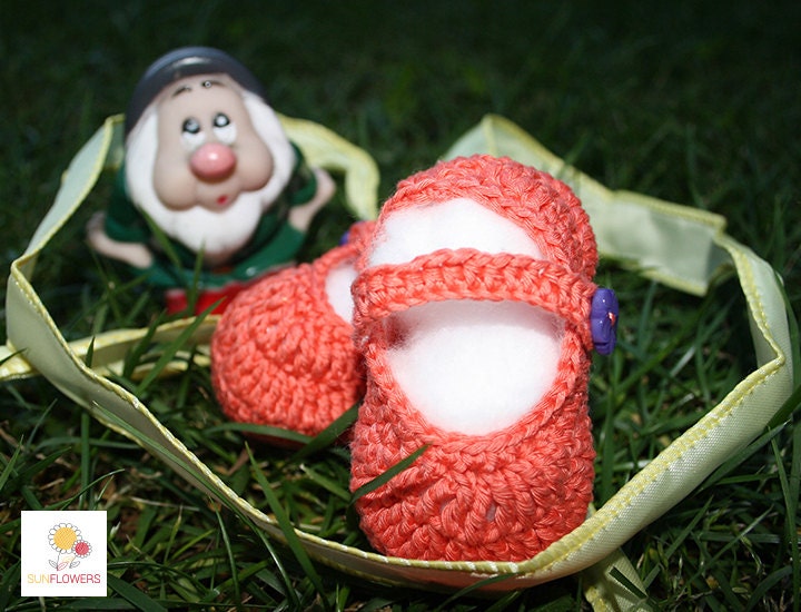 Handarbeit Häkeln Baby Booties, Geschenk-Idee von SunflowersCrochet