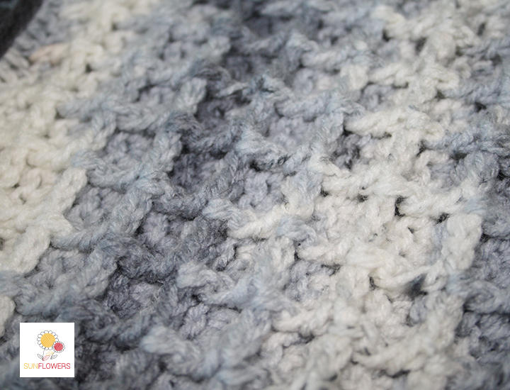 Wolle Schal-Geschenk-Idee von SunflowersCrochet