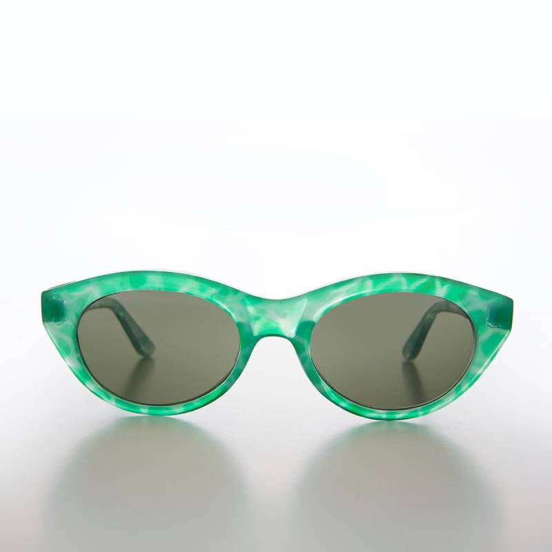 Bunte Cat Eye Vintage Sonnenbrille - Fran von SunglassMuseum