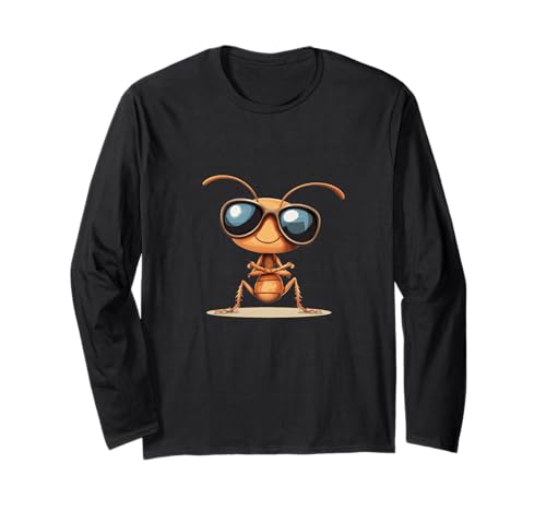 Tolle Ameise mit Sonnenbrille für Erwachsene und Kinder Langarmshirt Tolle Ameise mit Sonnenbrille für Erwachsene und Kinder Langarmshirt von Sunglasses Ant