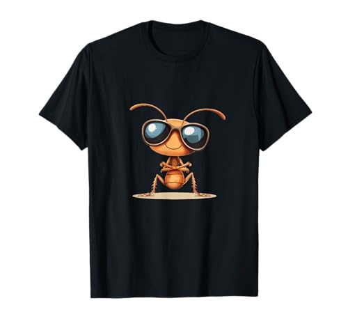 Tolle Ameise mit Sonnenbrille für Erwachsene und Kinder T-Shirt von Sunglasses Ant
