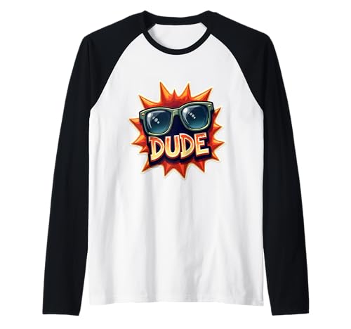 Sonnenbrille Dude Herren Jungen Zitat Spruch Spruch Lustig Raglan von Sunglasses Dude Mens Boys Products