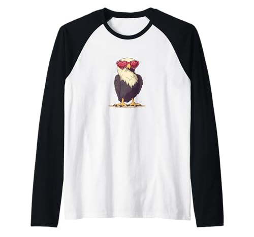 Lustiges Adler mit Liebe Sonnenbrille Kostüm für Jungen und Mädchen Raglan Lustiges Adler mit Liebe Sonnenbrille Kostüm für Jungen und Mädchen Raglan von Sunglasses Eagle