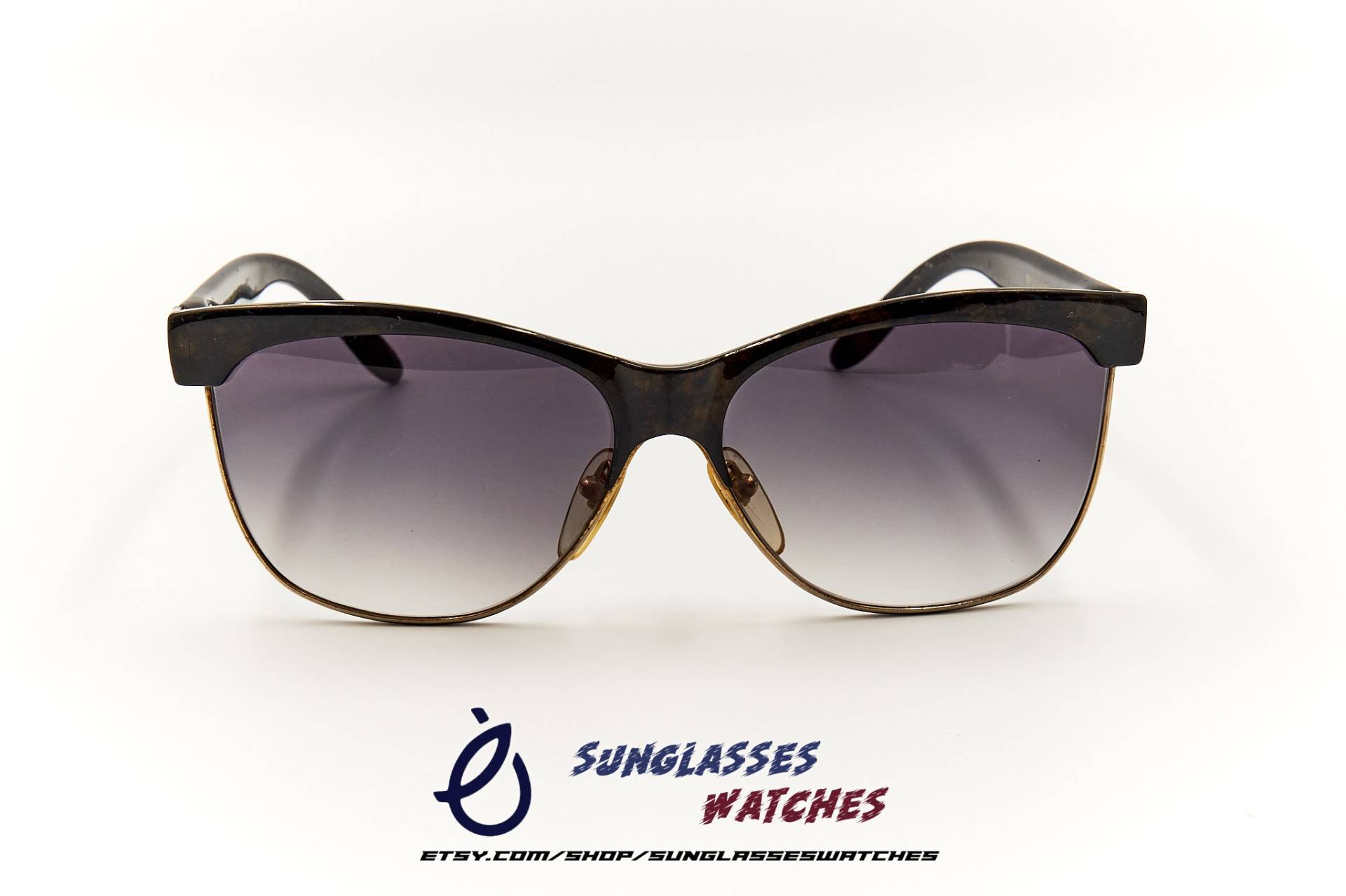 Charles Jourdan 8501 Paris 1970Er Jahre Vintage Designer Sonnenbrille/Made in France Brille Guter Zustand Mit Neuen Linsen von SunglassesWatches