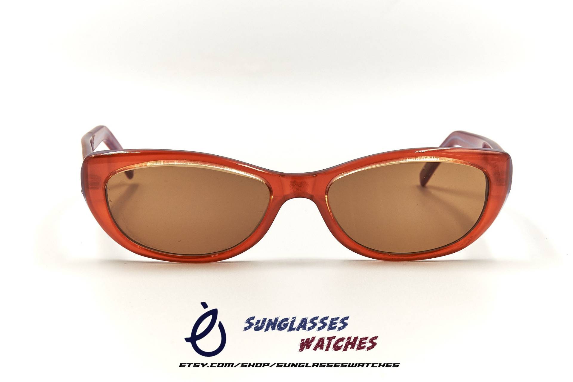 Karl Wagner 6722 50 16 Handgemachte Acetat Vintage Sonnenbrille Aus Den 1990Er Jahren/Neue Alte Lager Nos Brille Für Männer & Frauen von SunglassesWatches