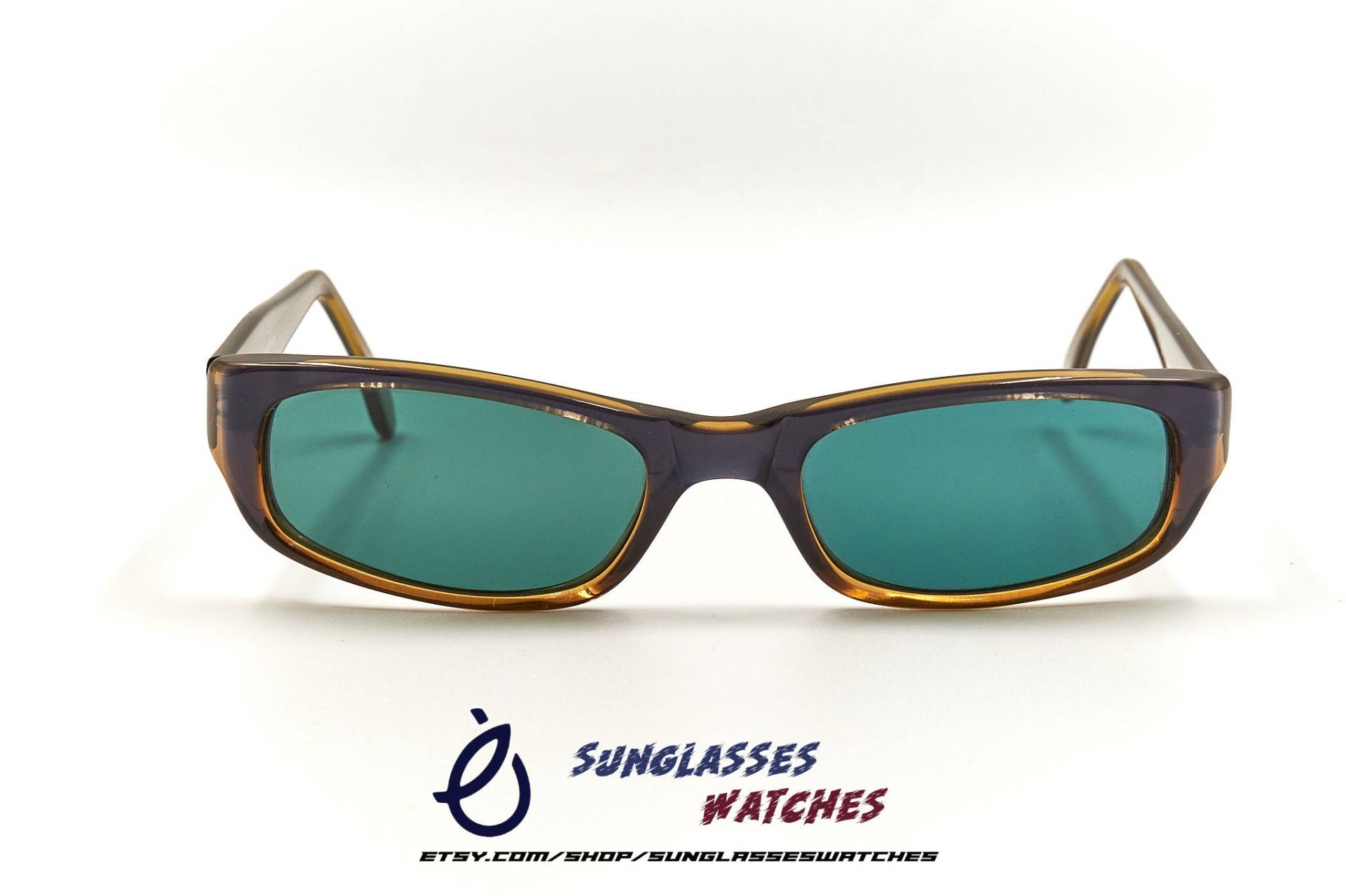 Karl Wagner 7079 Handgemachte Acetat Vintage Sonnenbrille Aus Den 1990Er Jahren/Neue Alte Lager Nos Brille Für Männer & Frauen von SunglassesWatches