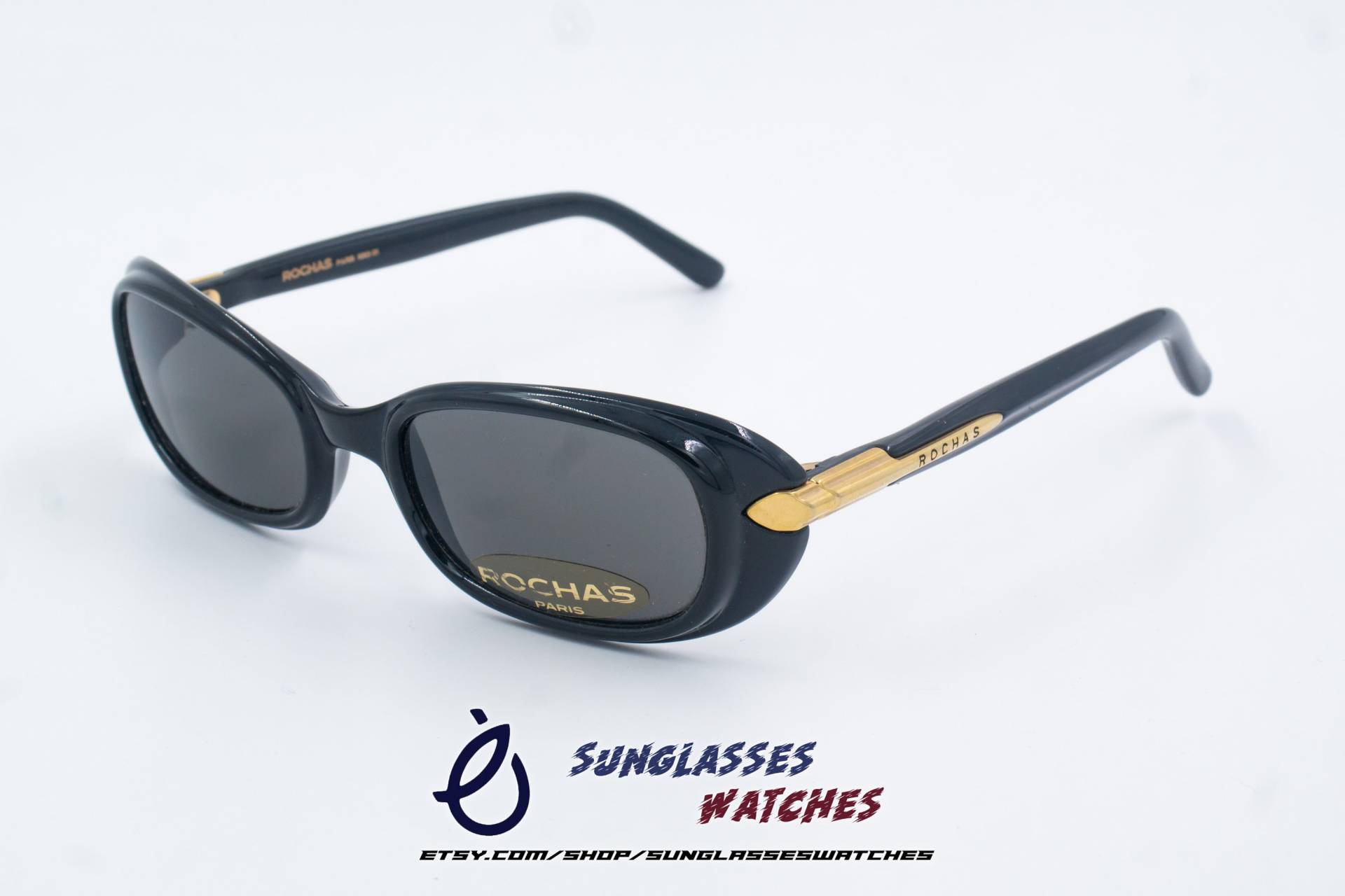 Rochas Paris 9083 34 Made in France 1970Er Jahre Vintage Designer Sonnenbrille/Herren Damen Nos von SunglassesWatches