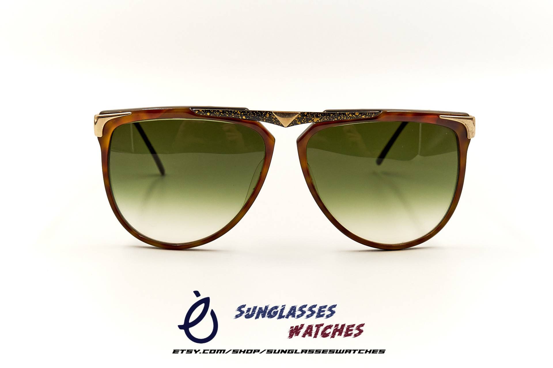 Safilo Emozioni 8 Elasta Vintage Designer Sonnenbrille Made in Italy/Nos Brille Für Männer & Frauen New Old Stock von SunglassesWatches