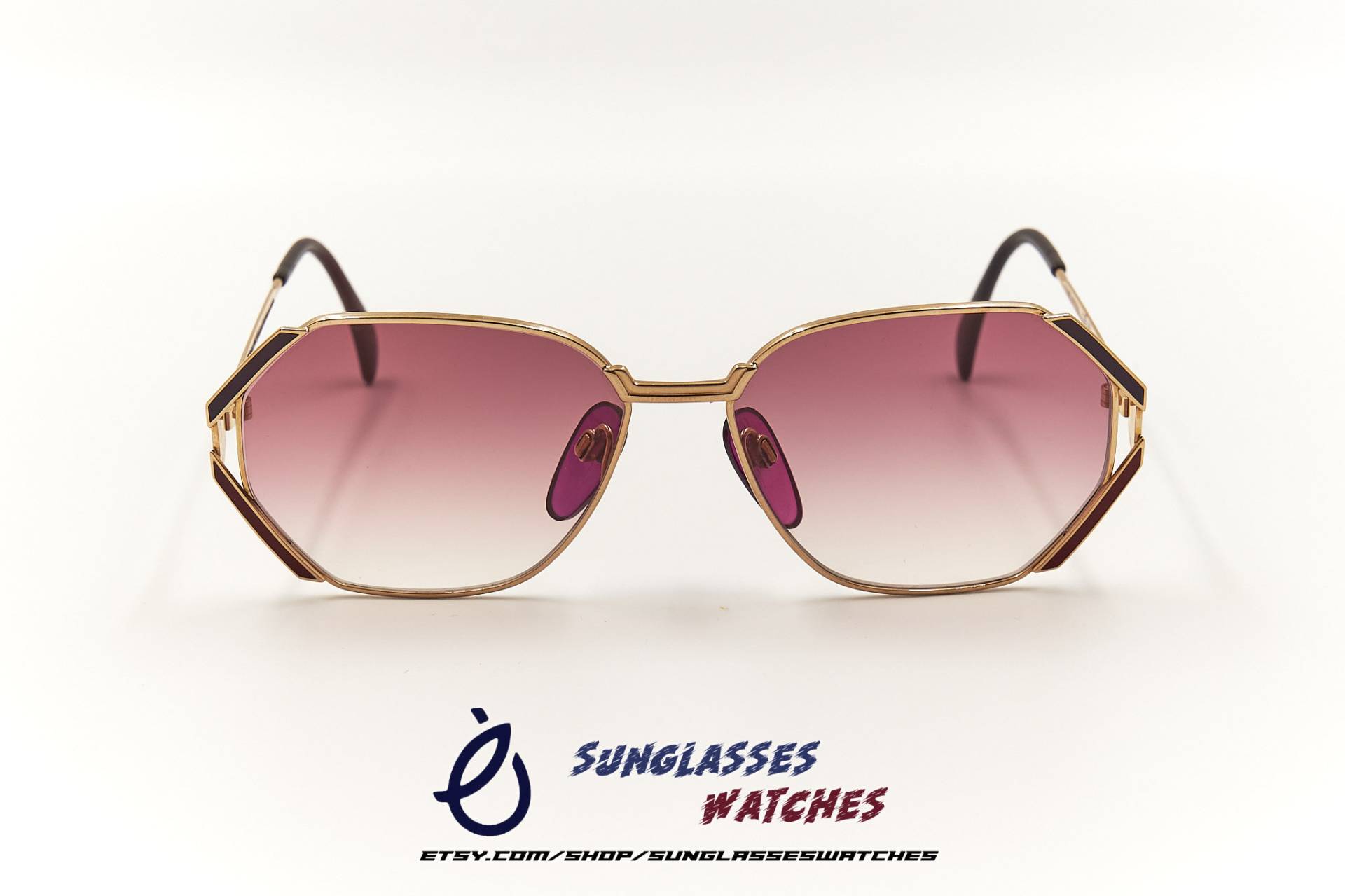 Silhouette M6098 20 Lila Vintage Sonnenbrille Made in Austria/Nos Brille Für Männer & Frauen Neuer Alter Lagerbestand Mit Neuen Linsen von SunglassesWatches