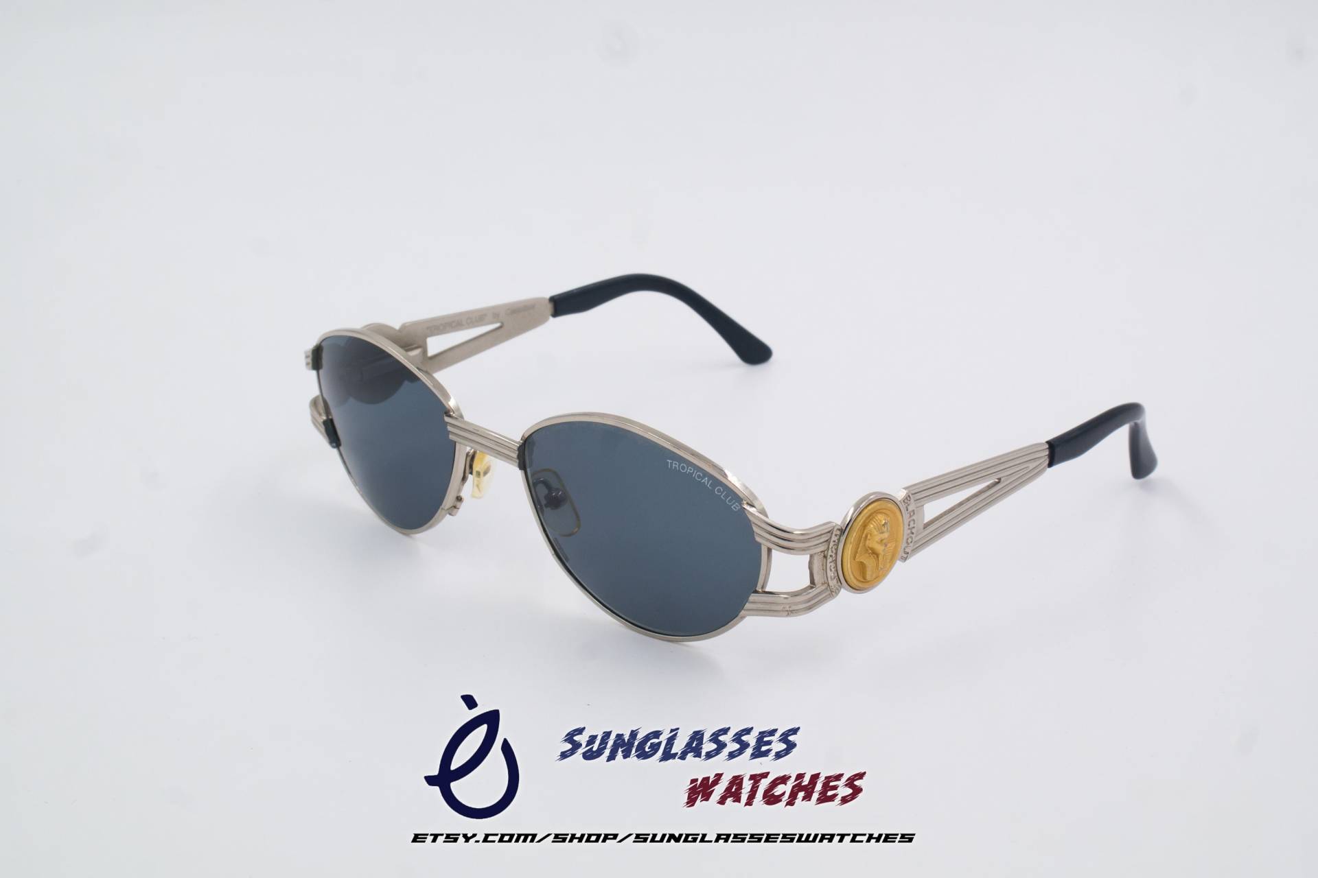 Tropical Club By Castellani | Versace Medusa Style Made in Italy Sonnenbrille/Guter Zustand Vintage Designer Herren Damen von SunglassesWatches