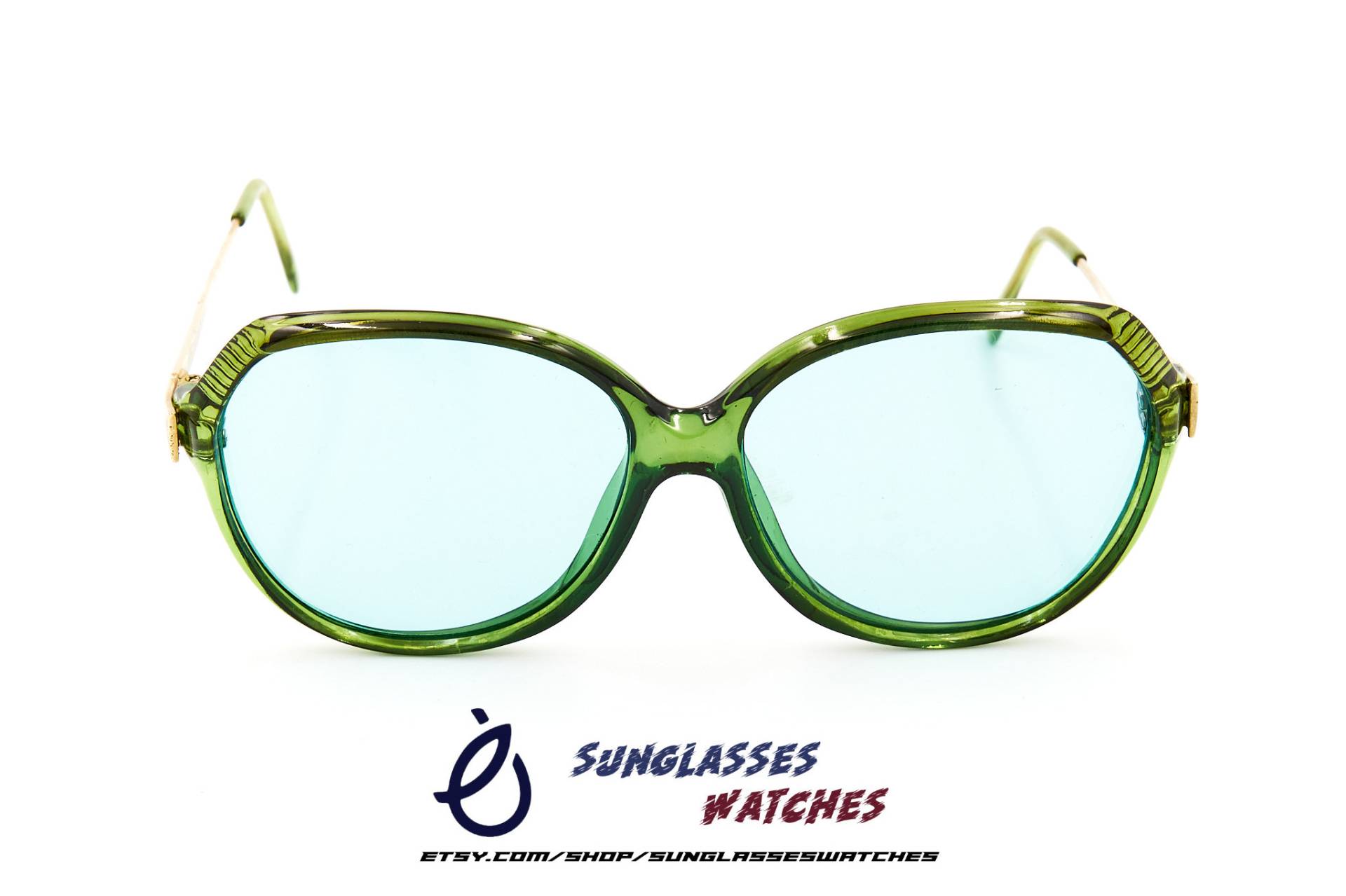 Vintage Designer Sonnenbrille Aus Den 70Er 80Er Jahren , Oversized Damen Brille Made in France Unbenäht von SunglassesWatches