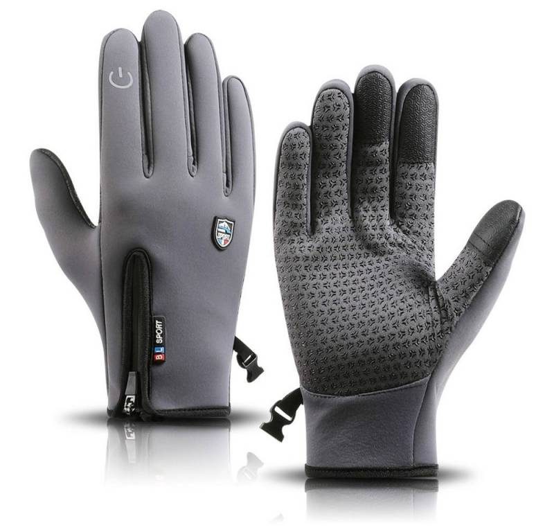 Sunicol Multisporthandschuhe Thermo Winterhandschuhe Touchscreen Fahrradhandschuhe Wasserdich Thermal Fleece, Winddicht Ski Sporthandschuhe für Damen Herren von Sunicol