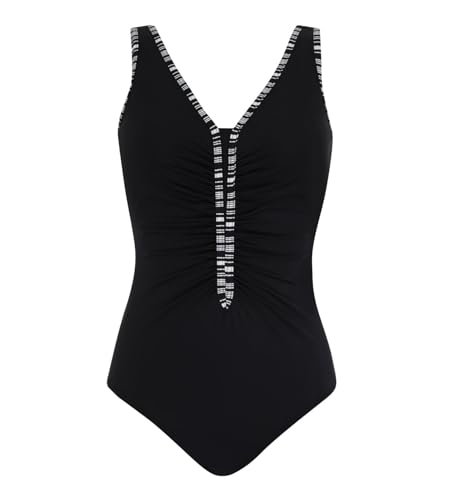 SUNMARIN Badeanzug SCHWARZ/Weiss - 44C von Sunmarin