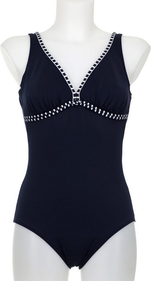 Sunmarin Badeanzug Badeanzug blau/weiß von Sunmarin