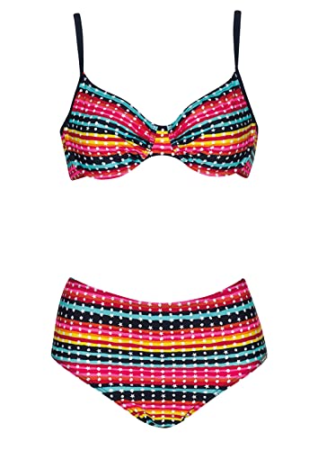Sunmarin Bikini 63.6, Nachtblau/Multicolor, 38C von Sunmarin