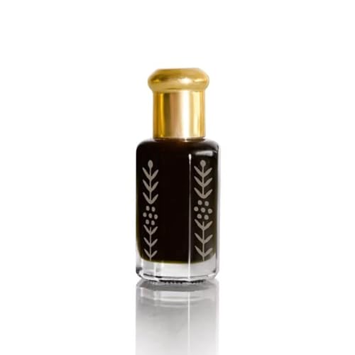 Sunnah Shop® Musk al Ghazal Black Musc | Unisex Parfümöl ohne Alkohol mit schwarzer Moschusnote | black musk parfümöle für Damen und Herren | Schwarzer Moschus Duft (3ml) von Sunnah Shop