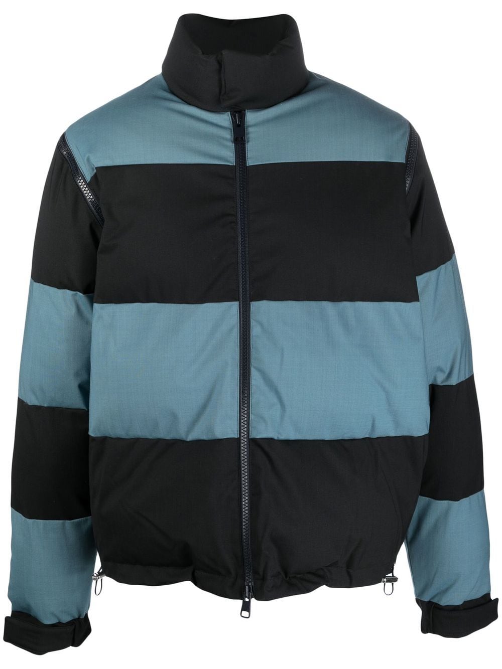 Sunnei Gefütterte Jacke mit Streifen - Blau von Sunnei