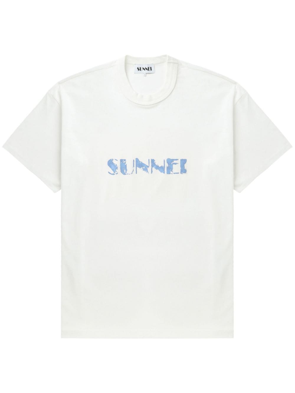 Sunnei T-Shirt mit Logo-Print - Weiß von Sunnei