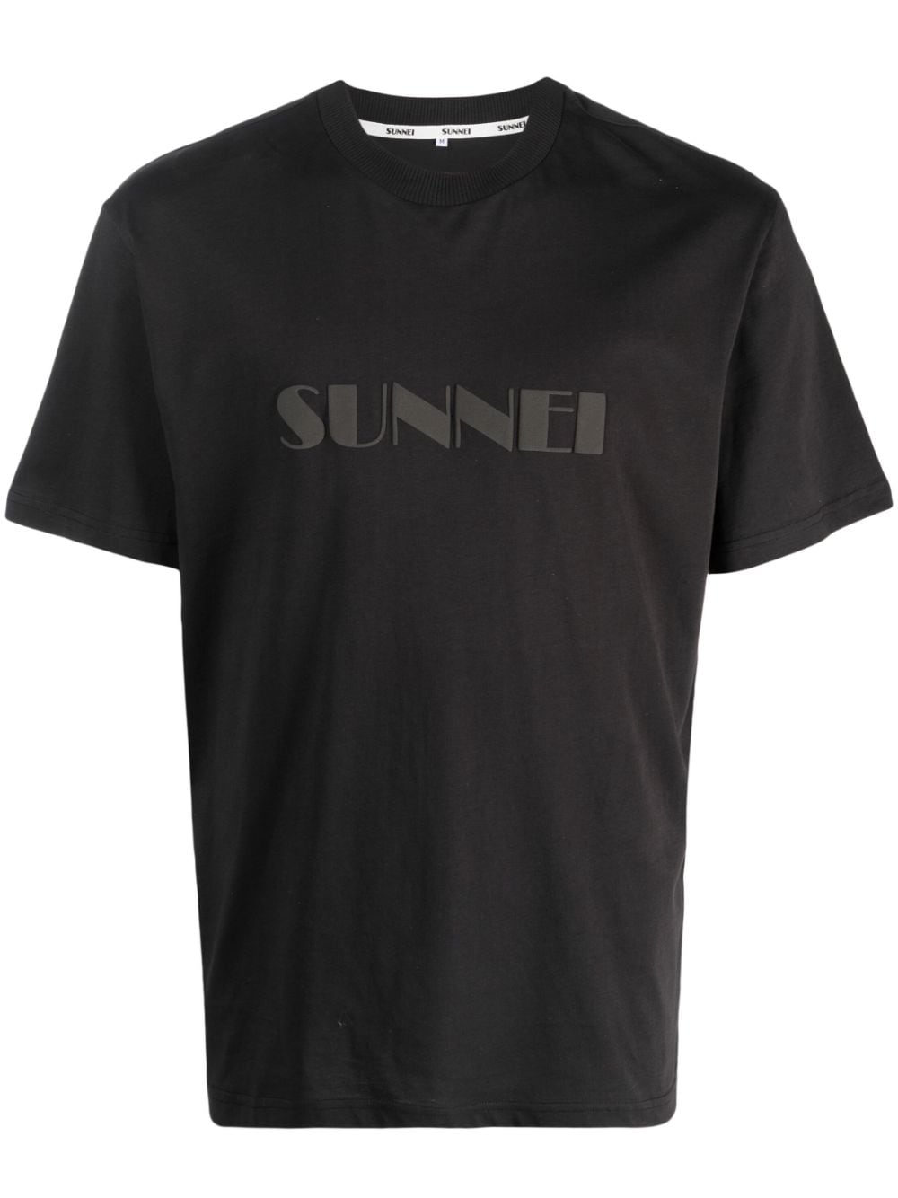 Sunnei T-Shirt mit Logo-Print - Schwarz von Sunnei