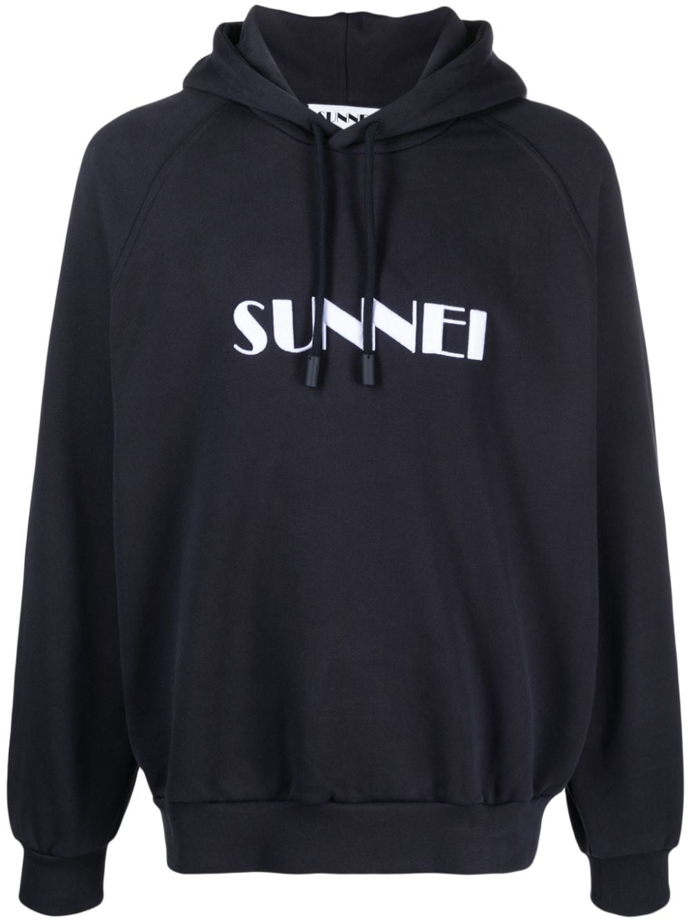 Sunnei Hoodie aus Bio-Baumwolle - Blau von Sunnei