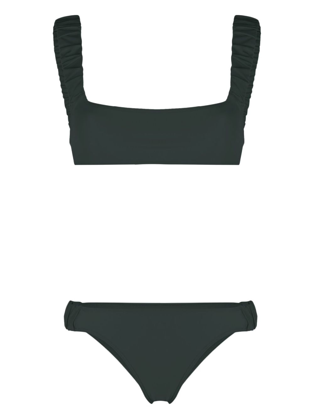 Sunnei Bikini mit Logo-Print - Grün von Sunnei