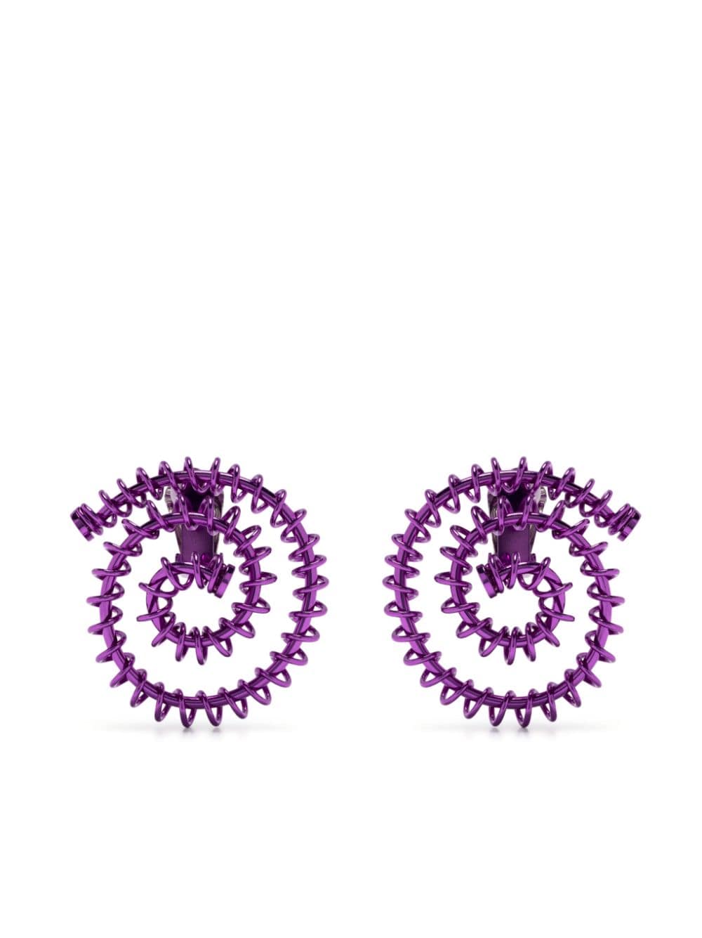 Sunnei Ohrringe mit runder Form - Violett von Sunnei