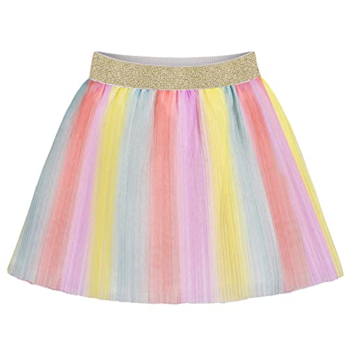 Mädchen Rock Tutu Regenbogen Multicolor Ballett Tanzen Party Gr. 110 von Sunny Fashion