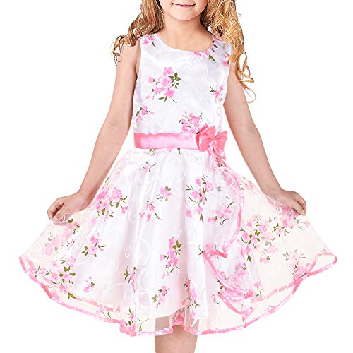 Sunny Fashion Mädchen Kleid 3 Schichten Sonnenblume Welle Festzug Brautjungfer Gr. 110, Size 6 Sunny Fashion Mädchen Kleid 3 Schichten Sonnenblume Welle Festzug Brautjungfer Gr. 110, Size 6 von Sunny Fashion