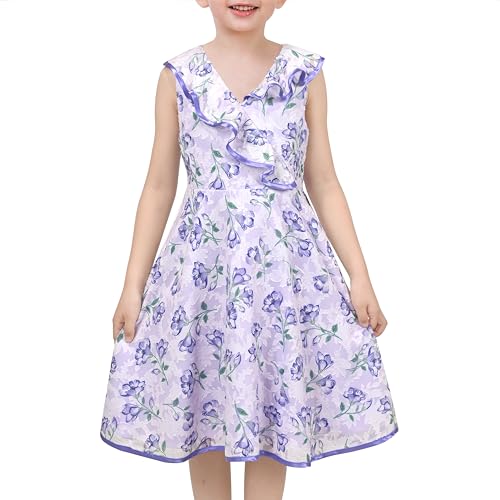 Sunny Fashion Mädchen Kleid Lavender Blumen- Rüschenhalsband Ärmellos Prinzessin Trägerkleid Gr. 146,Lila Rüschenkragen,146 Sunny Fashion Mädchen Kleid Lavender Blumen- Rüschenhalsband Ärmellos Prinzessin Trägerkleid Gr. 146,Lila Rüschenkragen,146 von Sunny Fashion
