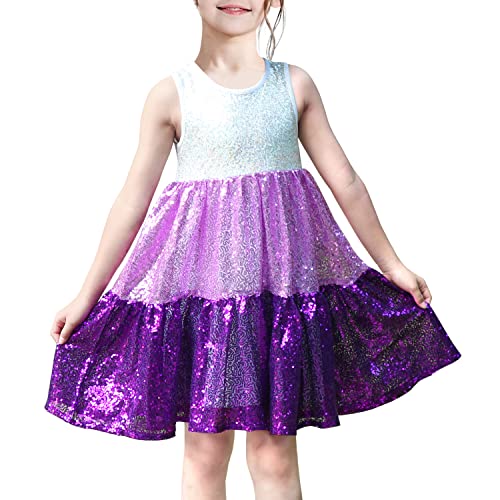 Sunny Fashion Mädchen Kleid Silber Lila Glänzend Funkeln Pailletten Farbblock Ärmellos Gr. 134 Sunny Fashion Mädchen Kleid Silber Lila Glänzend Funkeln Pailletten Farbblock Ärmellos Gr. 134 von Sunny Fashion
