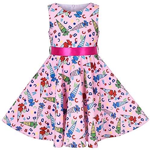Sunny Fashion Mädchen Kleid Zurück Schule Geschenk Brief Schultüte Band Bogen Ärmellos Gr. 116 Sunny Fashion Mädchen Kleid Zurück Schule Geschenk Brief Schultüte Band Bogen Ärmellos Gr. 116 von Sunny Fashion