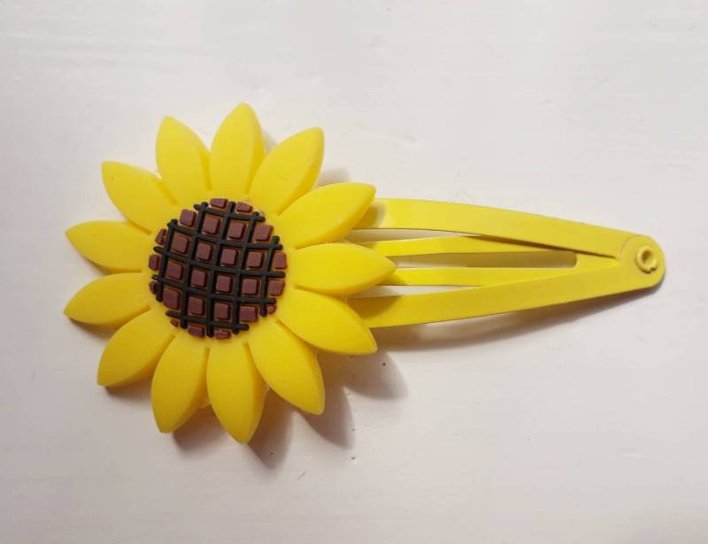 Große Sonnenblumen Snap Clips - 2Er Pack Gelb Große Sonnenblumen Snap Clips - 2Er Pack Gelb von SunnySlideUp
