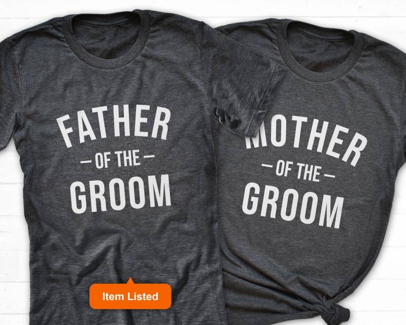 Vater Des Bräutigams Shirt, Bräutigam Geschenk, Trauzeugen Hochzeit Probe Abendessen Shirts, Passende Eltern von SunnyWaysApparel