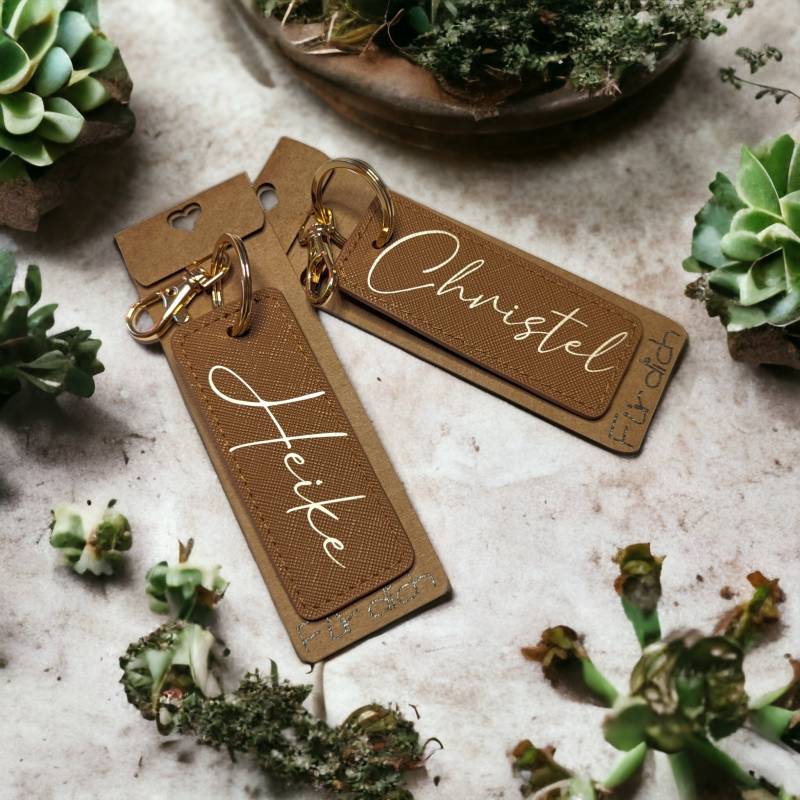 Schlüsselanhänger | Kofferanhänger Taschenanhänger |Namensschild |Kunstleder Lehrerin Mit Herz Hebamme Mama Mama von Sunnykidz