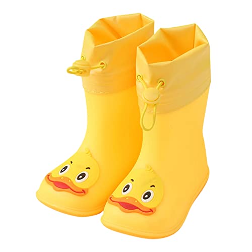 Regenstiefel Kinder Jungen 36 Wasserdicht Kleinkind Regen Stiefel Baby Cartoon Tiere wasserdichte Schuhe rutschfeste Gummistiefel Stiefelette Girls Boots für Mädchen Jungen von Sunnyuk