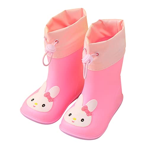 Regenstiefel Kinder Jungen 36 Wasserdicht Kleinkind Regen Stiefel Baby Cartoon Tiere wasserdichte Schuhe rutschfeste Gummistiefel Stiefelette Girls Boots für Mädchen Jungen von Sunnyuk