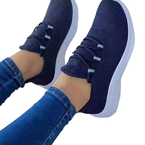 Sneaker Damen Schwarz Weiß Turnschuhe Damen Schwarz Wasserdicht Wettkampf Training Sportlich Schuhe Frauen Sportschuhe Schwarz Running Schuhe Tennisschuh für Training Sporthalle Outdoor von Sunnyuk