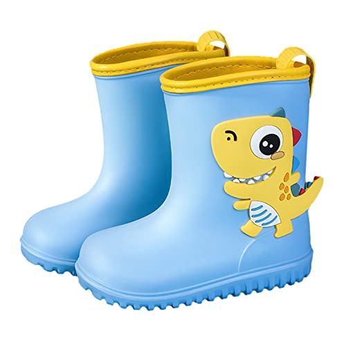 Sunnyuk Kinder Gummistiefel Frühling Sommer Klassische Wasserdicht Niedliche Cartoon-Mode-Regenstiefel rutschfeste wasserdichte-Regenstiefel PVC-freie Kinderregenstiefel von Sunnyuk