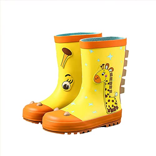 Sunnyuk Kinder Gummistiefel Schuhe Regen Cartoon Kleinkind Regen Jungen Gummi Baby Stiefel Mädchen Kleinkind wasserdichte Babyschuhe Baby-Mädchen-Stiefel wasserdichte Stiefel von Sunnyuk