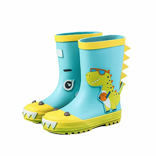 Sunnyuk Kinder Gummistiefel Schuhe Regen Cartoon Kleinkind Regen Jungen Gummi Baby Stiefel Mädchen Kleinkind wasserdichte Babyschuhe Baby-Mädchen-Stiefel wasserdichte Stiefel von Sunnyuk