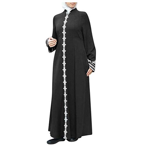 Sunnyuk Muslimisches Einfarbig Damen Lose Einteiliges Gebetskleid Cover Hooded Islamic Abaya Muslimische Kleide Kaftan Mit Hijab Konservative Kleidung Gebetskleid Den Ramadan für Ethnische von Sunnyuk